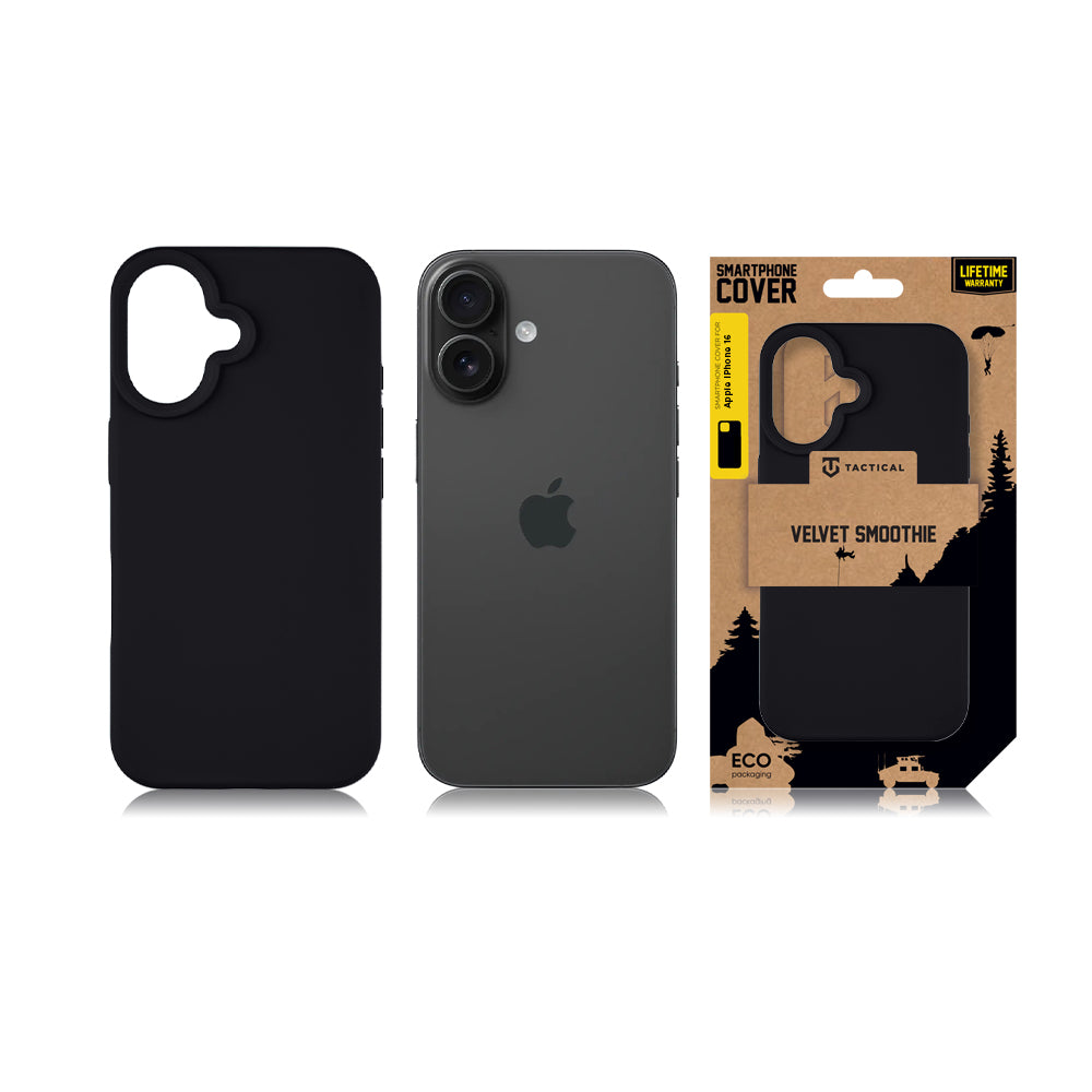 Tactical iPhone 16 Velvet Smoothie Back Cover Chilli