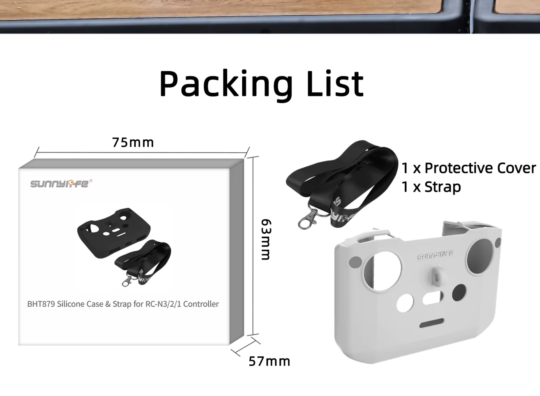 DJI Drone Mini 4/3 Pro, Air 3, Neo – Silicone Protective Case | Anti-Scratch, Dustproof Sleeve for DJI RC N3/N2/N1 Controller Accessory