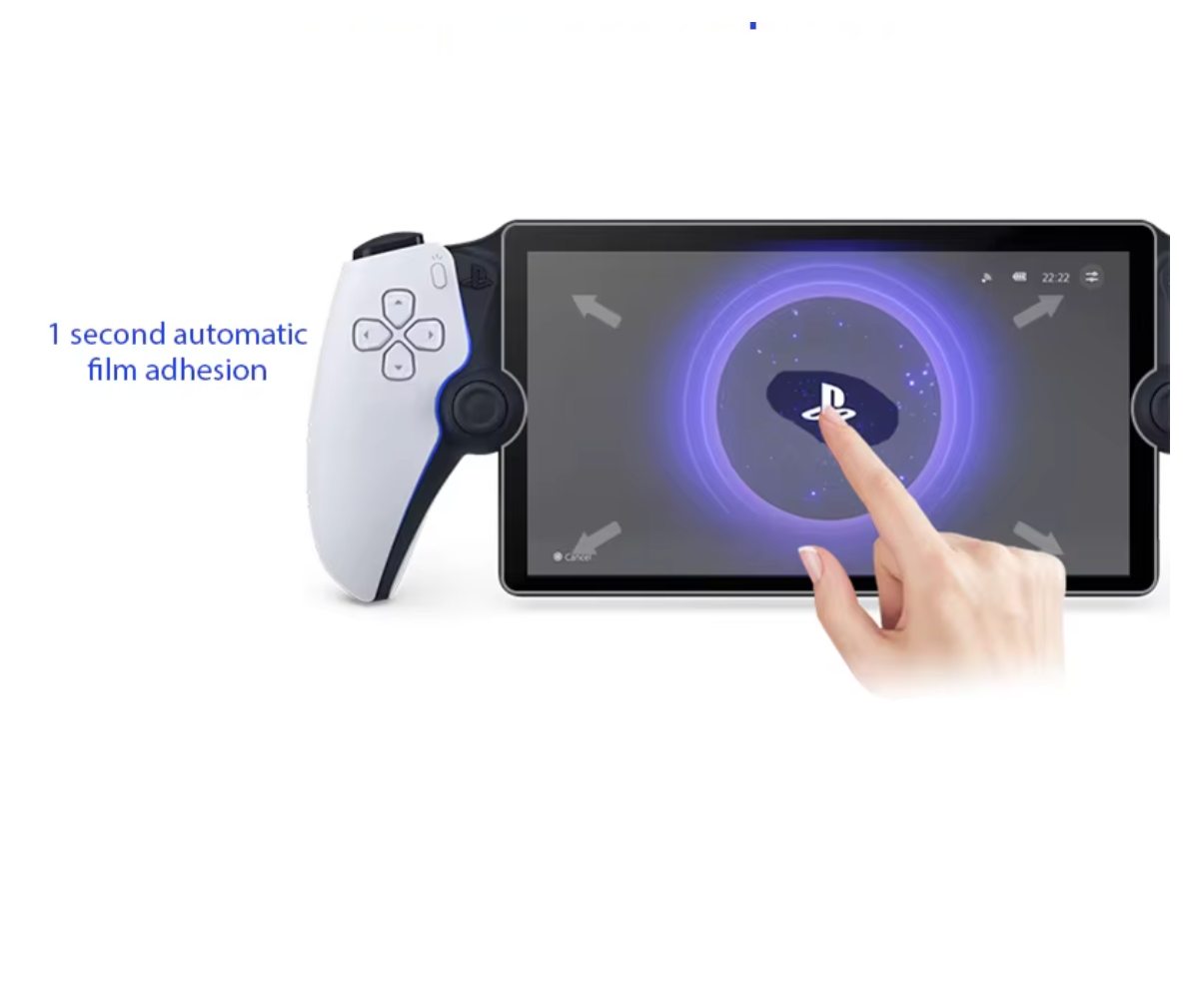 Tempered Glass Screen Protector for Sony PlayStation Portal Anti-Fingerprint