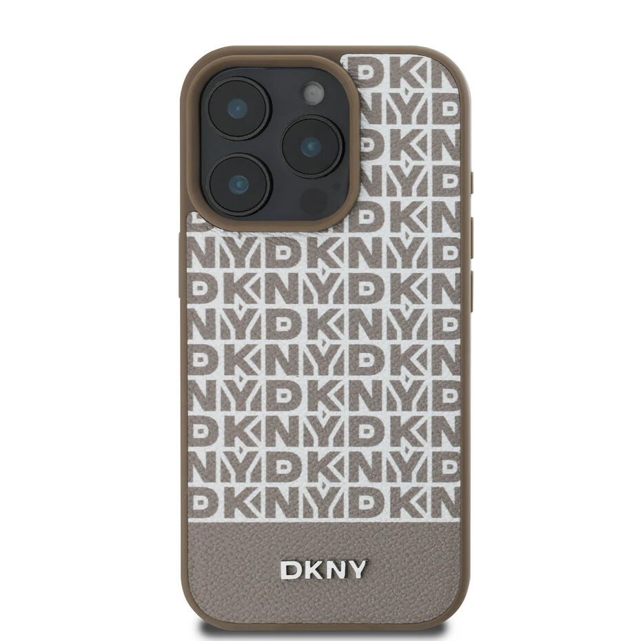 DKNY iPhone 16 Pro Max Bottom Stripes MagSafe Case Back Cover
