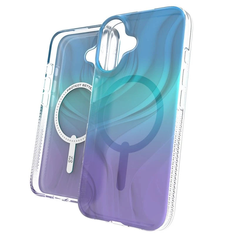 ZAGG GEAR4 Milan Snap Magsafe iPhone 16 Pro Case iridescent